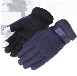 Gants d'hiver isolés unisexes pour le cyclisme, le snowboard, coupe-vent, antidérapants, compatibles avec les écrans tactiles, en polyester pour femmes. - Product Image 4