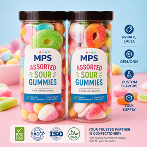 Caramelle Gommose Halal al Gusto di Frutta Sour <span class=keywords><strong>Jolly</strong></span>, Vendita Diretta dalla Fabbrica - Product Image 1