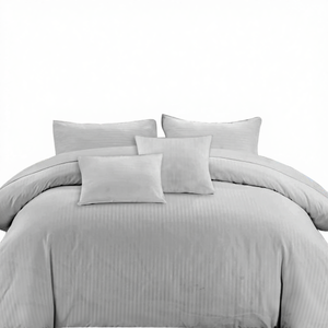 Clover 710TC microfibre grade a non jetable hôtel utiliser couleur unie simple drap-housse ensemble 25cm hauteur de matelas - Product Image 1