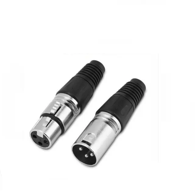 4pin XLR Male to 4pin XLR Right Angle Female Balanced Cable