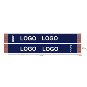 Bufanda de Fútbol Personalizada al por Mayor para Clubes de Fútbol, Bufanda de Doble Cara Tejida en Acrílico para Fanáticos, Bufanda de Fútbol de Inglaterra - Product Image 5