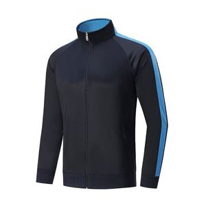 Chaqueta Deportiva de Fútbol para Niños y Hombres con Logotipo Personalizado de Alta Calidad, Sudadera con Cierre Completo, Manga Larga, para Entrenamiento de Equipos de Fútbol - Product Image 4