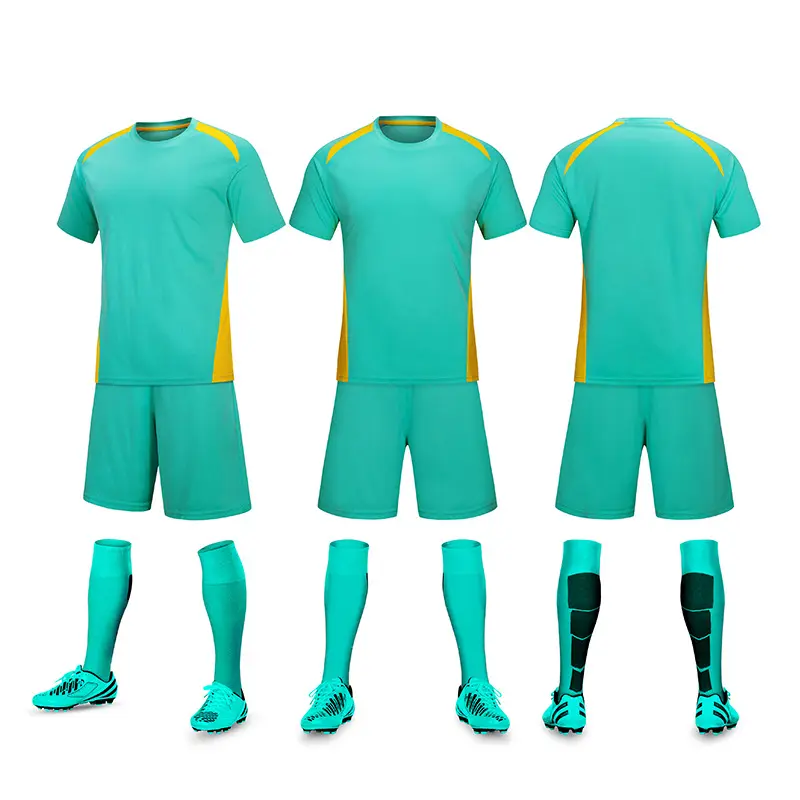 Venta al por mayor los niños uniformes de fútbol Kit barato equipo de fútbol Jersey uniformes niños fútbol camiseta de entrenamiento de diseño uniforme