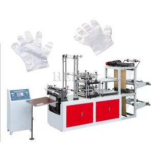 Best Selling High Production Disposable Gloves Making Machines / Plastic Glove Making Machine