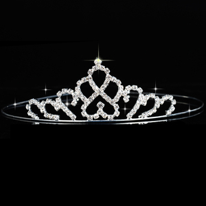 Diadèmes <span class=keywords><strong>de</strong></span> concours <span class=keywords><strong>de</strong></span> beauté en cristal, coiffes personnalisées pour fêtes, couronnes d'anniversaire pour enfants - Product Image 4