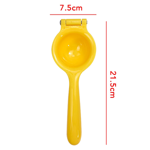 Presse-citron manuel en plastique, facile à utiliser, presse-agrumes réutilisable, accessoires de cuisine, couleur personnalisée, extracteur de jus de fruits - Product Image 4