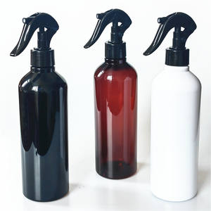 ขวดพ่นละอองพลาสติกใสขนาด16ออนซ์500มล. พร้อมฝาขวดสเปรย์ทริกเกอร์สีดำปั๊มเติมได้สำหรับน้ำหอมและน้ำมันหอมระเหย - Product Image 6