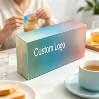 Boîte d'emballage en plastique PP transparent mat imprimé avec logo personnalisé, pliable, écologique, matériaux recyclés, Guangdong
