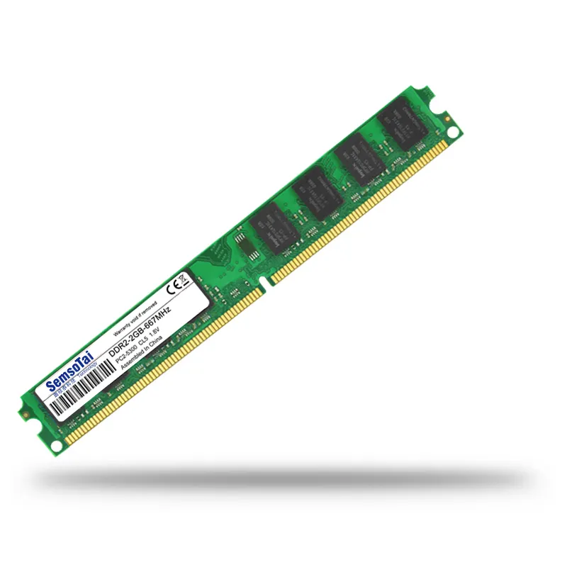 100% Getest Geheugen Ram DDR2 2Gb 667/800Mhz Desktop Ram Geheugen