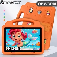 Nouvelle tablette pour enfants YPORANGECHENG 4G avec appels, Android 12, processeur Octa Core MTK, écran IPS 10,1 pouces, double SIM GSM, 1280*800, 3G+64G