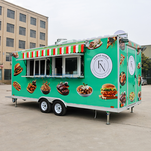 Remorque de restauration mobile CAMPTRL, cuisine entièrement équipée, <span class=keywords><strong>camion</strong></span> de restauration avec cuisine complète pour la vente de restauration rapide, pizzas et burgers - Product Image 5