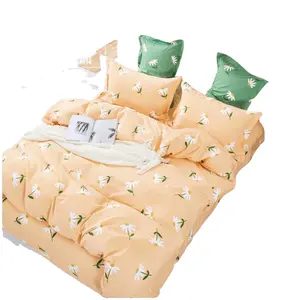 wholesale children soft new design 100% cotton material printed bedding sets