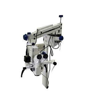 DENTAL SURGICAL <b>MICROSCOPE</b> Science Surgical Brand Metal 20x Magnification with Stand Wall/Table/Floor/Ceiling Mounted Options - Product Image 1