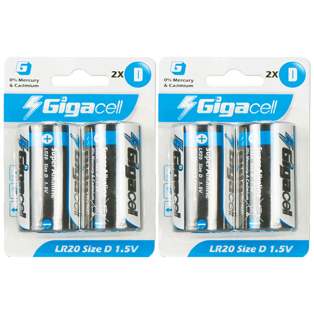 Alkaline D Batteries LR20 1.5V D Size AM1 Battery for Electronic Devices
