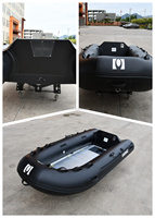 Bateau gonflable de moteur en caoutchouc de pêche de PVC de la Chine à vendre
