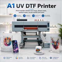 Impresora UV de Alta Precisión XM A1, Máquina de Impresión UV DTF, Impresora Industrial de Etiquetas de Cristal UV para Acrílico, Vidrio, Madera y Metal