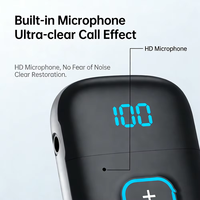 Récepteur Bluetooth J39 Mini 3,5 mm, kit voiture Bluetooth sans fil portable mains libres