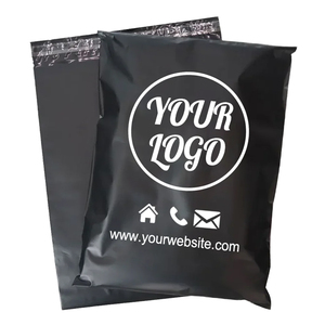 Biểu tượng tùy chỉnh nhựa chuyển phát nhanh Poly seal gửi thư Túi cá nhân nhựa bưu phẩm Đen gửi thư túi cho bao bì - Product Image 3