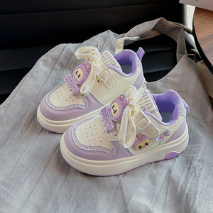 Scarpe da <span class=keywords><strong>bambina</strong></span> Labu 2026 Nuove Scarpe da Principessa Autunnali per Bambini con Suola Morbida Bianche Sneakers da <span class=keywords><strong>Bambina</strong></span> con Chiusura a Strappo - Product Image 1