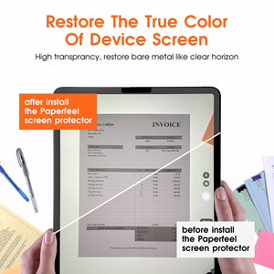 กระดาษเขียนภาพ PET แบบด้านให้ความรู้สึกเหมือนฟิล์มติดหน้าจอ,สำหรับ iPad Air 4/5 10.9 /Ipad Pro <span class=keywords><strong>11</strong></span>นิ้วอุปกรณ์ป้องกันหน้าจอ - Product Image 3