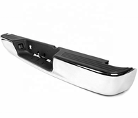 Para Dodge Ram 1500 2500 3500 2002-2008 03-09 2500 3500 reemplazo de montaje de parachoques trasero de acero cromado