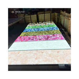 Panel de <span class=keywords><strong>piedra</strong></span> de luz de cuarzo de cristal de ágata translúcida de <span class=keywords><strong>piedra</strong></span> semipreciosa retroiluminada natural - Product Image 2