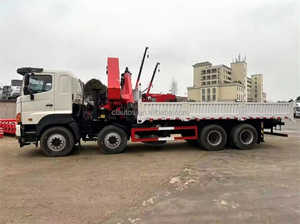Le Japon HINO 8X4 18 tonnes 38 tonnes SQ760ZB6 <span class=keywords><strong>grue</strong></span> montée sur camion à flèche articulée fabricant avec Jiaheng vérins hydrauliques Mobile - Product Image 4