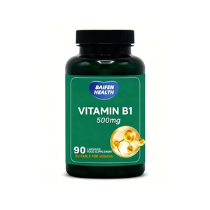 OEM/ODM Vitamin <span class=keywords><strong>B1</strong></span> 500mg Kapsüller-60 Adet Vejetaryen Dostu Bağışıklık Desteği Stres Giderici Günlük 2 Kapsül Yetişkinler ve Gençler İçin - Product Image 1