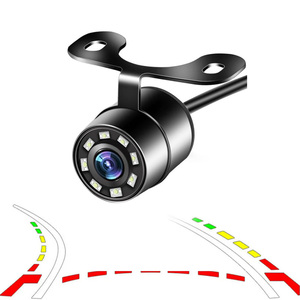 Caméra de recul pour voiture avec lignes de guidage dynamiques, caméra de recul analogique CVBS, objectif fisheye réglable, <span class=keywords><strong>vision</strong></span> nocturne IR - Product Image 3