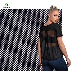 Dệt Vàng Nhà Cung Cấp 100% <span class=keywords><strong>Polyester</strong></span> Dty Warp Đan Dây Giày Lưới Vải Cho Thể Thao Lót Túi - Product Image 1