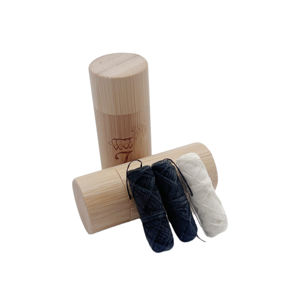 Fil dentaire naturel pour le nettoyage des dents à la menthe, emballage biodégradable, faible MOQ, 30 m, fil dentaire végétalien écologique au charbon de bois - Product Image 6