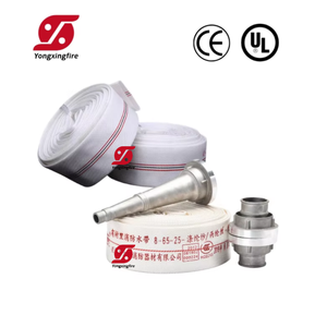 Firefighter Equipment <strong>45mm</strong> 50mm Canvas <strong>Fire</strong> <strong>Hose</strong> PVC PU Rubber Lined <strong>Fire</strong> <strong>Hose</strong> with Storz Machino Coupling <strong>Fire</strong> <strong>Hose</strong> 2.5 Inch - Product Image 1