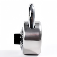 Cadenas à disque rond de haute qualité, revêtement en poudre, antirouille, en acier inoxydable, incassable