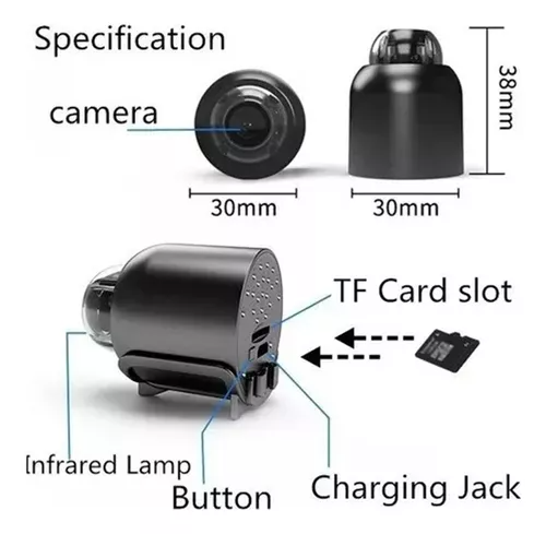 2023 Hot Sell Mini Camera Wireless WiFi Monitoring Remote Network HD Dark Night Vision X5 Mini Camera