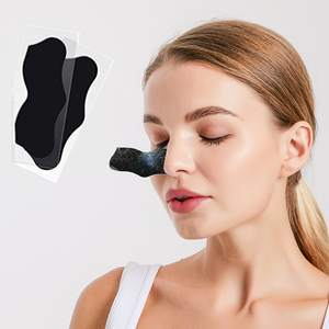 Strisce miracolose dei pori del naso graziose per rimuovere i punti neri che si staccano dal foglio per la pulizia profonda della maschera per ingredienti chimici del viso - Product Image 1