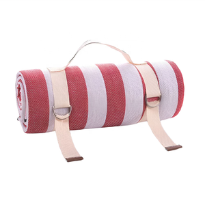 Alfombra de Camping <span class=keywords><strong>Impermeable</strong></span> para Viajes al Aire Libre, Diseño Enrollable Portátil con Correa, <span class=keywords><strong>Manta</strong></span> de <span class=keywords><strong>Picnic</strong></span> Plegable - Product Image 6