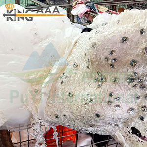 KINGAAA二手婚纱韩国时尚雪纺婚纱晚礼服白色二手服装穆斯林婚纱 - Product Image 5