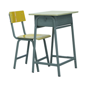 学校用椅子と机セット 学校用家具 木製机と椅子 小学校用家具 - Product Image 1