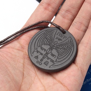 Kalung Liontin Energi Angel Laris Manis, Liontin <span class=keywords><strong>Quantum</strong></span> Scalar Jepang, Liontin Hitam - Product Image 3