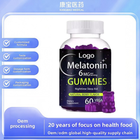Melatonine Gummies Slaapondersteunende Kauwgommetjes 60 Stuks Per Fles