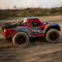 Voiture télécommandée 2,4 GHz 1:14 à grande vitesse 50+ km/h, camions RC, jouets RC pour enfants, nouveaux cadeaux