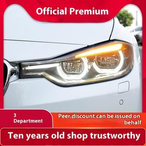 2012-2018 for 3 Series F30 LED Headlight Assembly D1S <b>12V</b> <b>Plug</b>&Play New Condition Full Upgrade Plastic No AFS Halon F30 LED F30 - Product Image 4