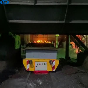 Chariot de transfert sur rail motorisé électrique Lei Na, chariot à tambour de câble, capacité de charge de 1 à 100 tonnes, chariot à bobine d'acier, chariot à main pour entrepôt - Product Image 5