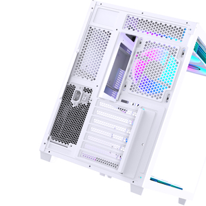 Boîtier <span class=keywords><strong>PC</strong></span> Lovingcool Silent ATX Full Tower avec verre trempé panoramique, insonorisation et flux d'air optimal pour une configuration de jeu silencieuse - Product Image 4