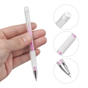 Stylo marqueur cutané PMU blanc rose, crayon gel dessiné à la main pour microblading, cartographie des sourcils et du visage, maquillage permanent - Product Image 6