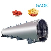 Fruit- en groente-vriesdroogmachine voor aardbeien, mango's en appels