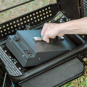 Véhicule électrique pour animaux de compagnie à double moteur 3 vitesses avec frein à disque en acier 48V 500W, garantie qualité, pour chiens de taille moyenne à grande - Product Image 3