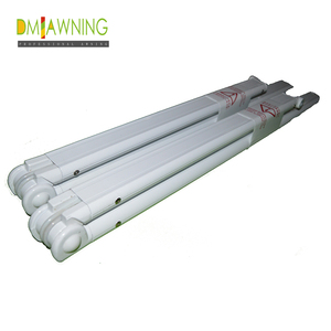 DM ngoài trời nhôm khung thép Acrylic Patio mái hiên LED ánh sáng Hướng dẫn hoạt động có thể thu vào đầy đủ Cassette có thể gập lại cánh tay mái hiên - Product Image 2