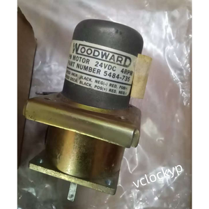 1 PIEZA USADA WOODWARD 5484-735 Motor de Corriente Continua Envío Vía DHL/Fedex - Product Image 3