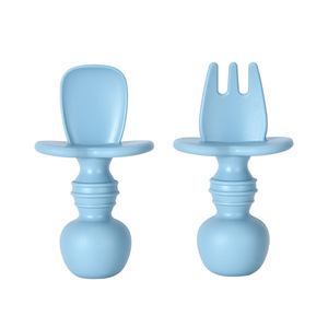 Cuillère d'alimentation pour bébé en silicone, forme de gourde, qualité alimentaire, sans BPA, 0-12 mois, jouet de dentition - Product Image 5